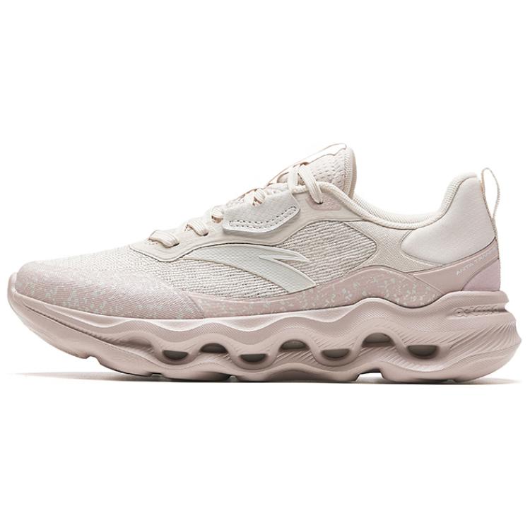 Anta Cushioning Breathable Low top Training Shoes Women’s Beige Gray