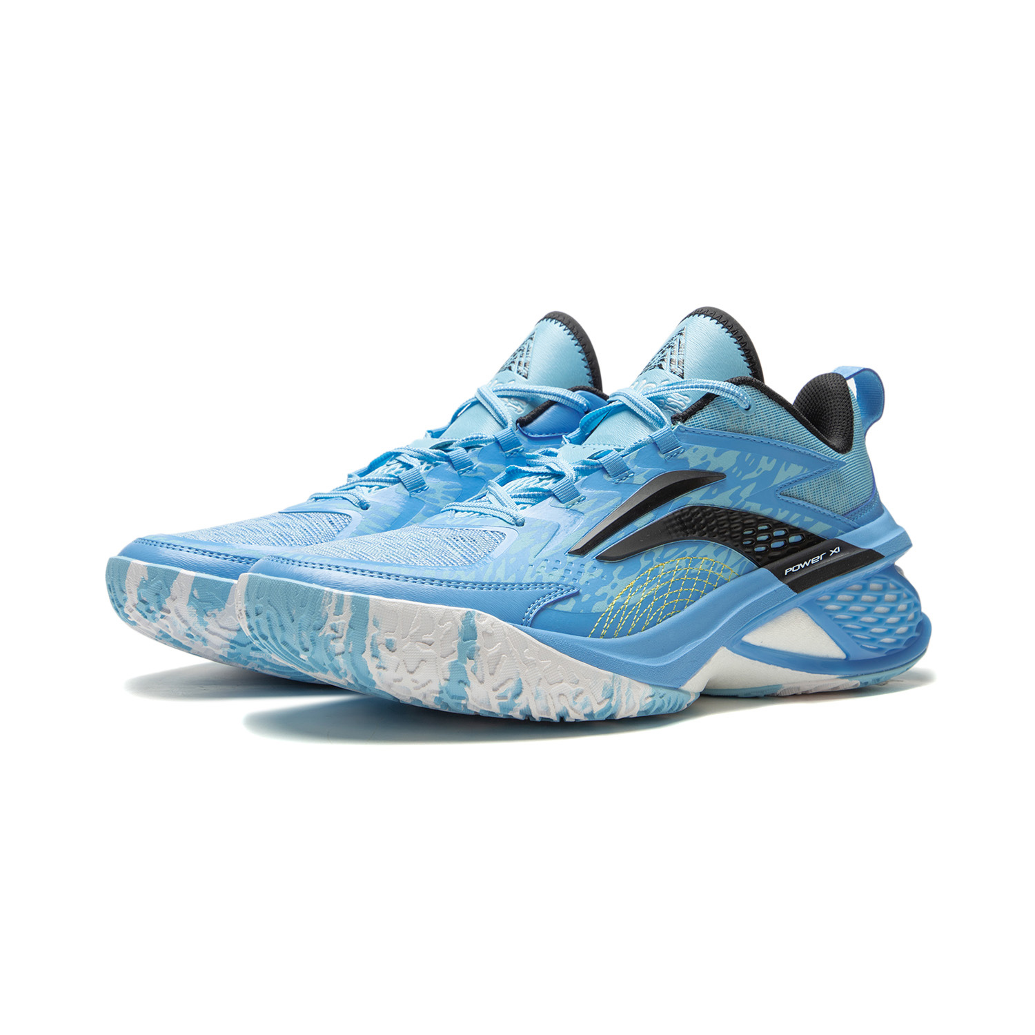 Li Ning Air Strike 11 Textile, Synthetic Leather Cushioning Slip Resistant Lightweight Low top