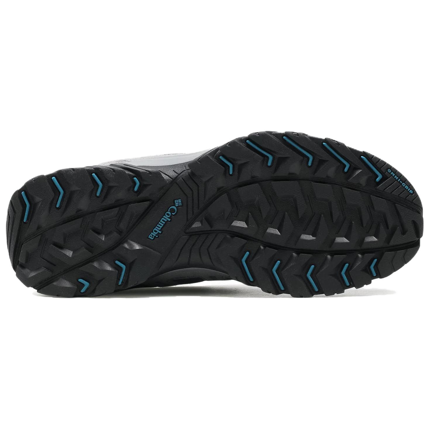Columbia Redmond 3 Slip Resistant Abrasion Resistant Mid top Mountaineering Shoes Men’s Gray Blue