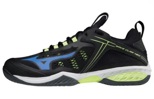 Mizuno Wave Claw Neo Textile, Leather Slip Resistant, Abrasion Resistant, Breathable Low top Badminton Shoes Unisex