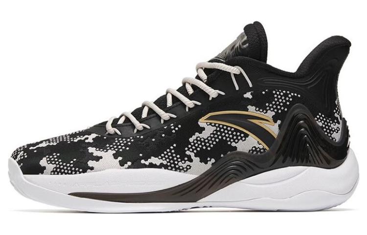 Anta Mountain 2 Support Textile, Synthetic Leather, TPU Cushioning Slip Resistant Abrasion Resistant Coverage Mid top