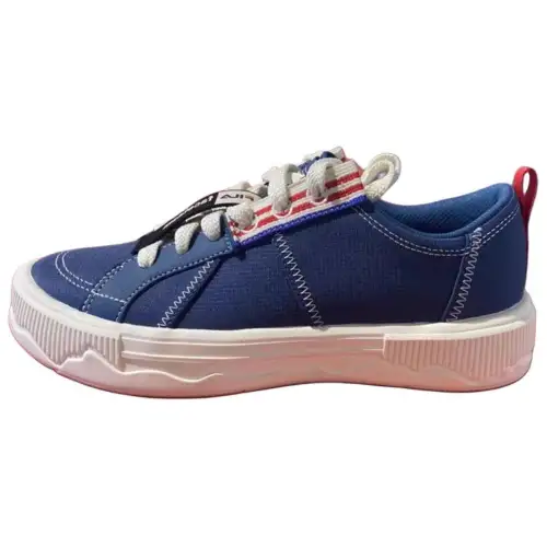 FILA FUSION POP 3 Low top Canvas Shoes Women's Blue White