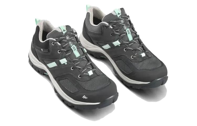 DECATHLON MH100 Low top Mountaineering Hiking Shoes Women’s Gray Green