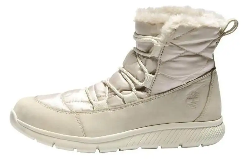 Timberland Thermal Abrasion Resistant Short Snow Boots Women's White