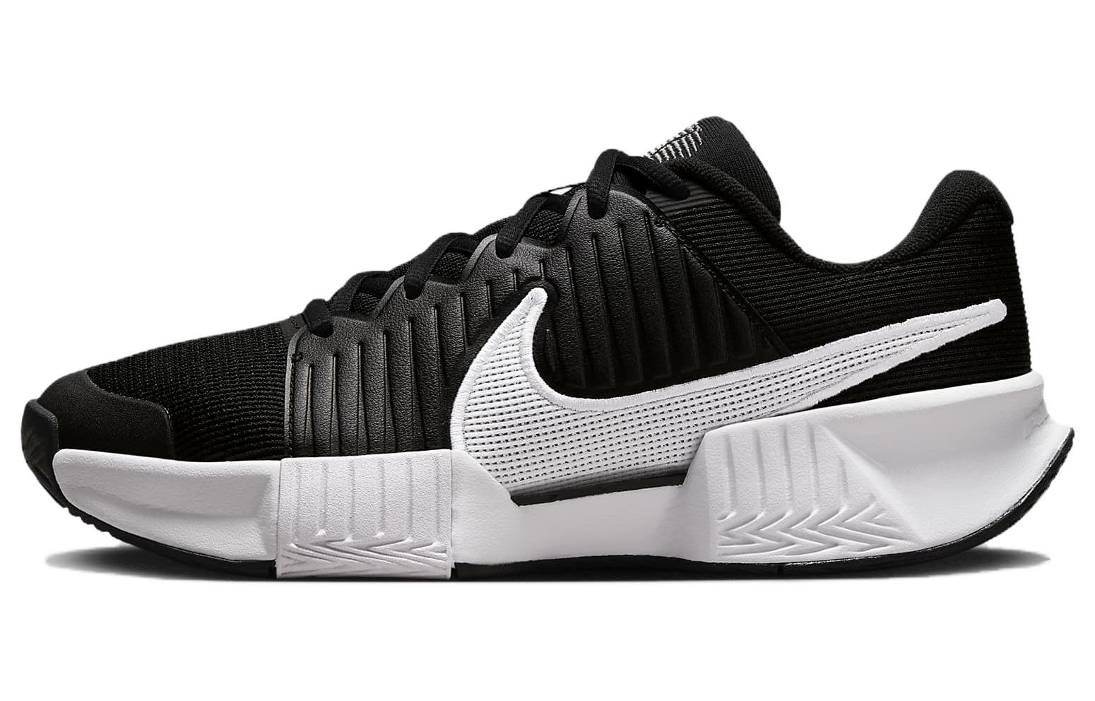 Nike Air Zoom GP Challenge Pro Abrasion Resistant Abrasion Resistant Low top Training Shoes Women’s Black White