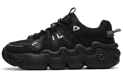 FILA Retro Basketball Shoes Black Women's