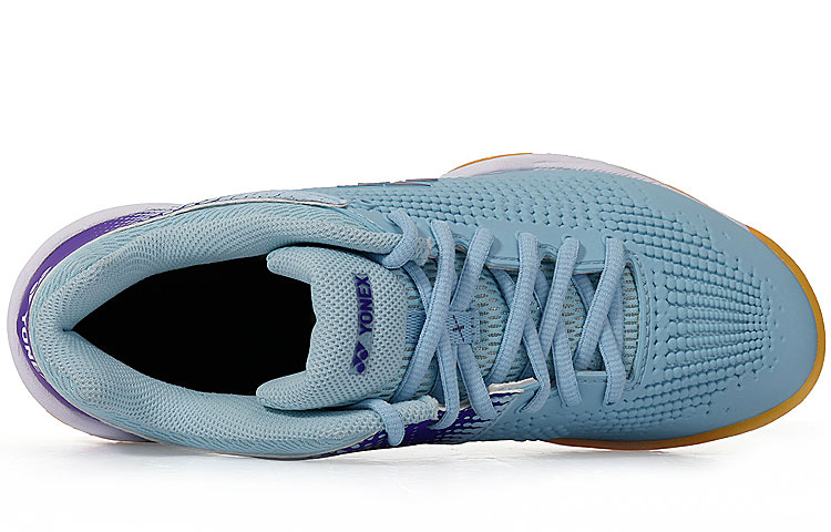 YONEX Power Cushion Flat Cushioning, Wear Resistant Low top Badminton Shoes Unisex Light Blue