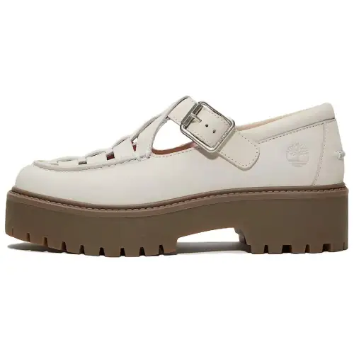 Timberland Stone Street Comfortable Mary Jane Shoes Women's Gray