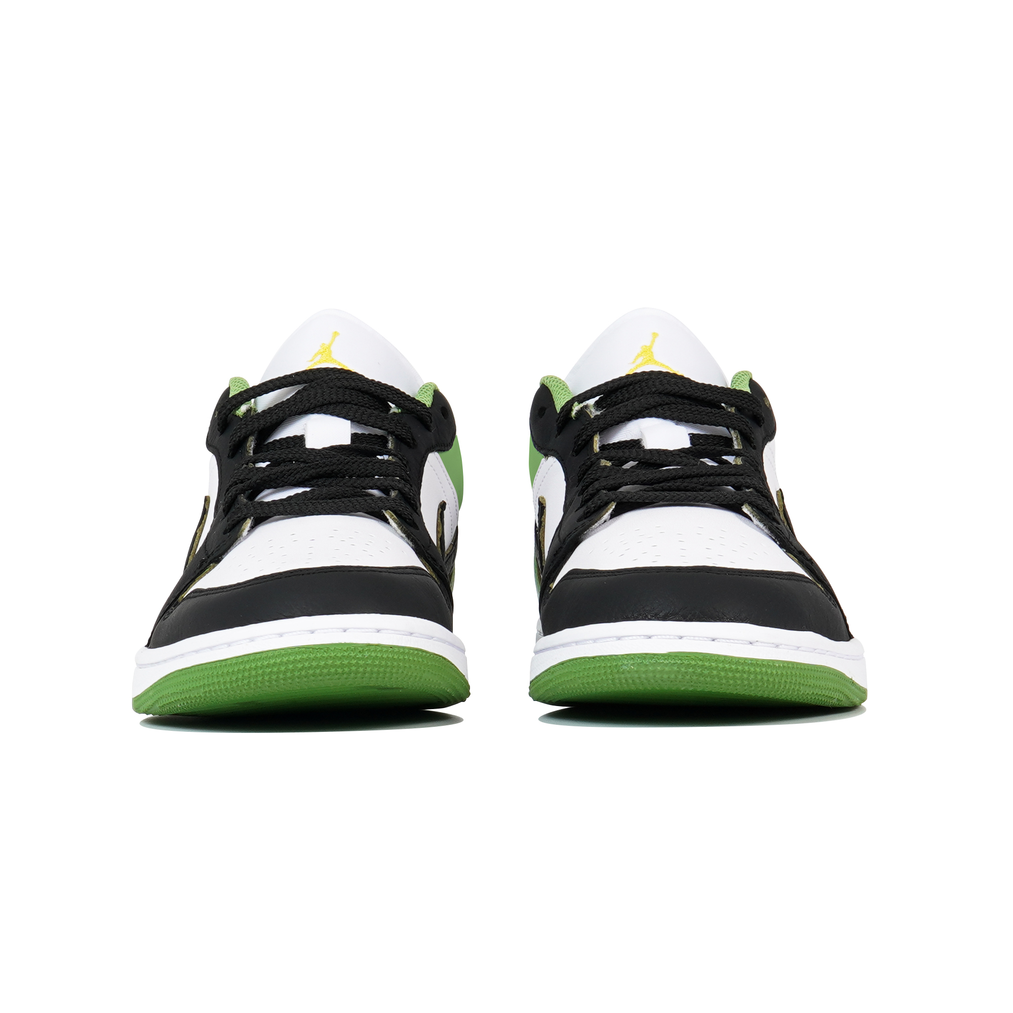 Jordan Air Jordan 1 Vintage Basketball Shoes Men’s Low Top White/Green/Black