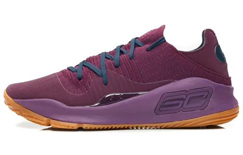 Under Armour Curry 4 Low Merlot