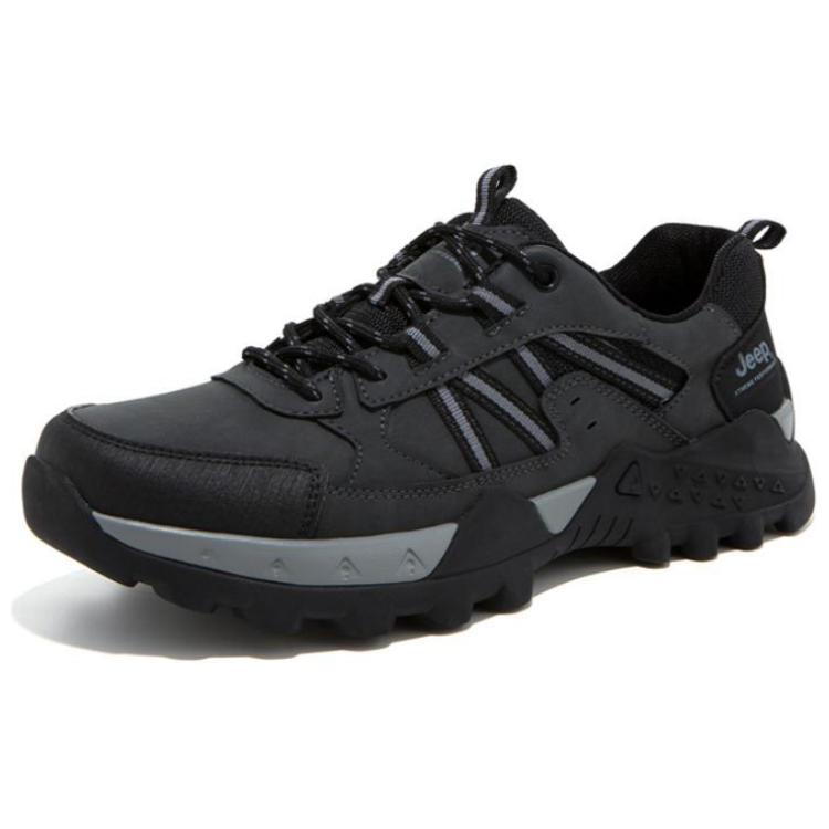 Jeep Abrasion Resistant Low top Hiking Shoes Men’s Black