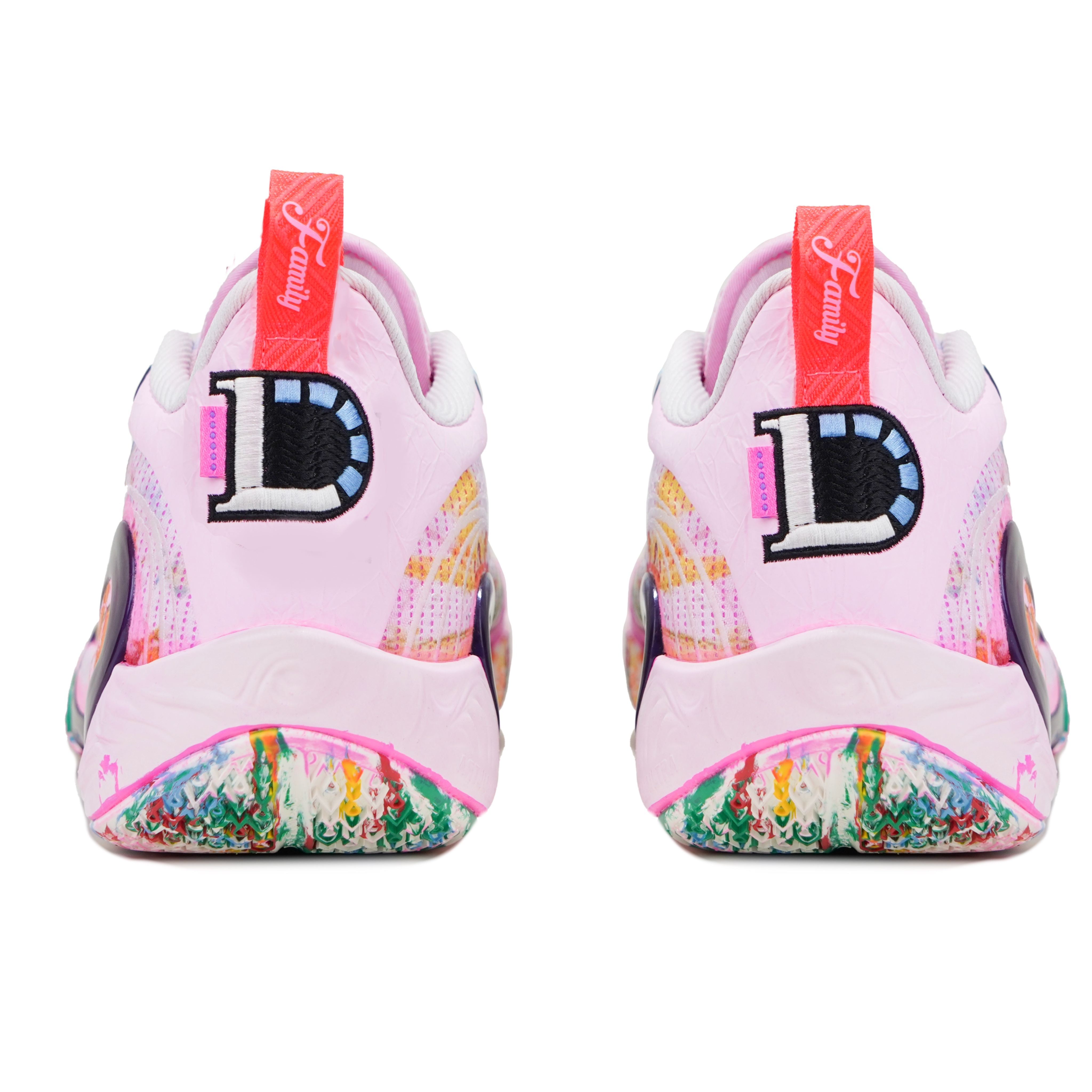 Li Ning DLO1 Low top Full Length BOOM Technology Basketball Shoes Men’s Pink