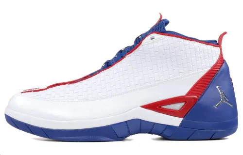 Jordan 15 Se White Blue Ribbon Red