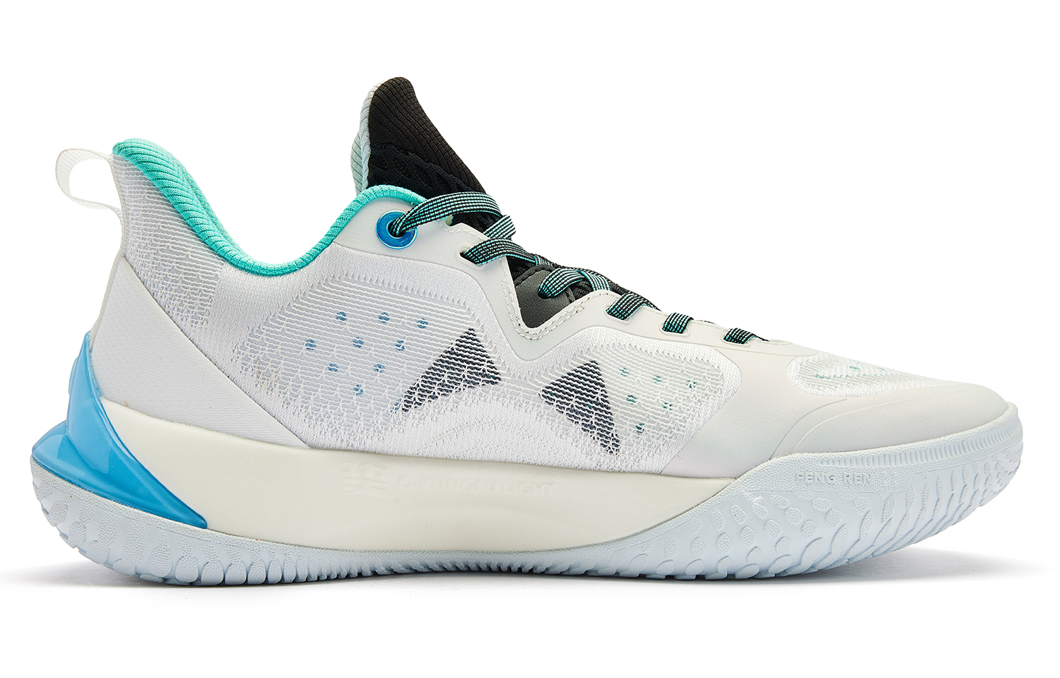 QIAODAN Wind Blade 4 Cushioning Slip Resistant Abrasion Resistant Support Rebound Low top Basketball Shoes Men’s