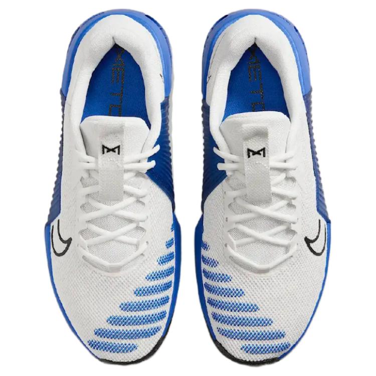 Nike Metcon 9 Slip Resistant Abrasion Resistant Low top Training Shoes Men’s White Blue