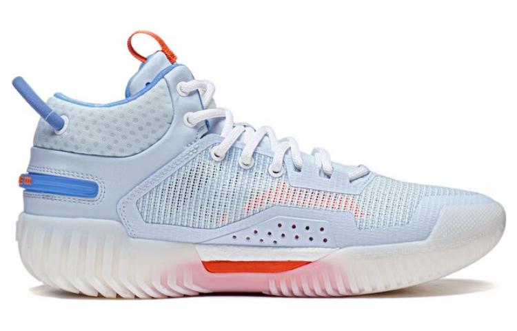 Li Ning Badfive 3 Comfortable Textile, Synthetic Leather Slip Resistant And Breathable Mid top Basketball Shoes Men’s