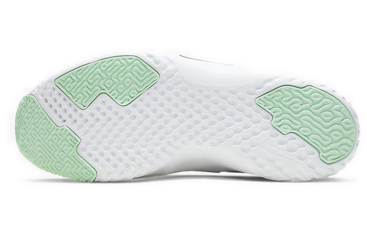 Женские кроссовки Nike Renew In-Season TR 9 (бело-зеленый) — фото 6