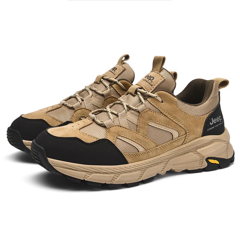Jeep Slip Resistant Abrasion Resistant Low top Mountaineering Shoes Men’s