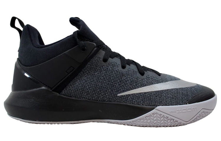 Мужские кроссовки Nike Zoom Shift (черно-серые) — фото 2