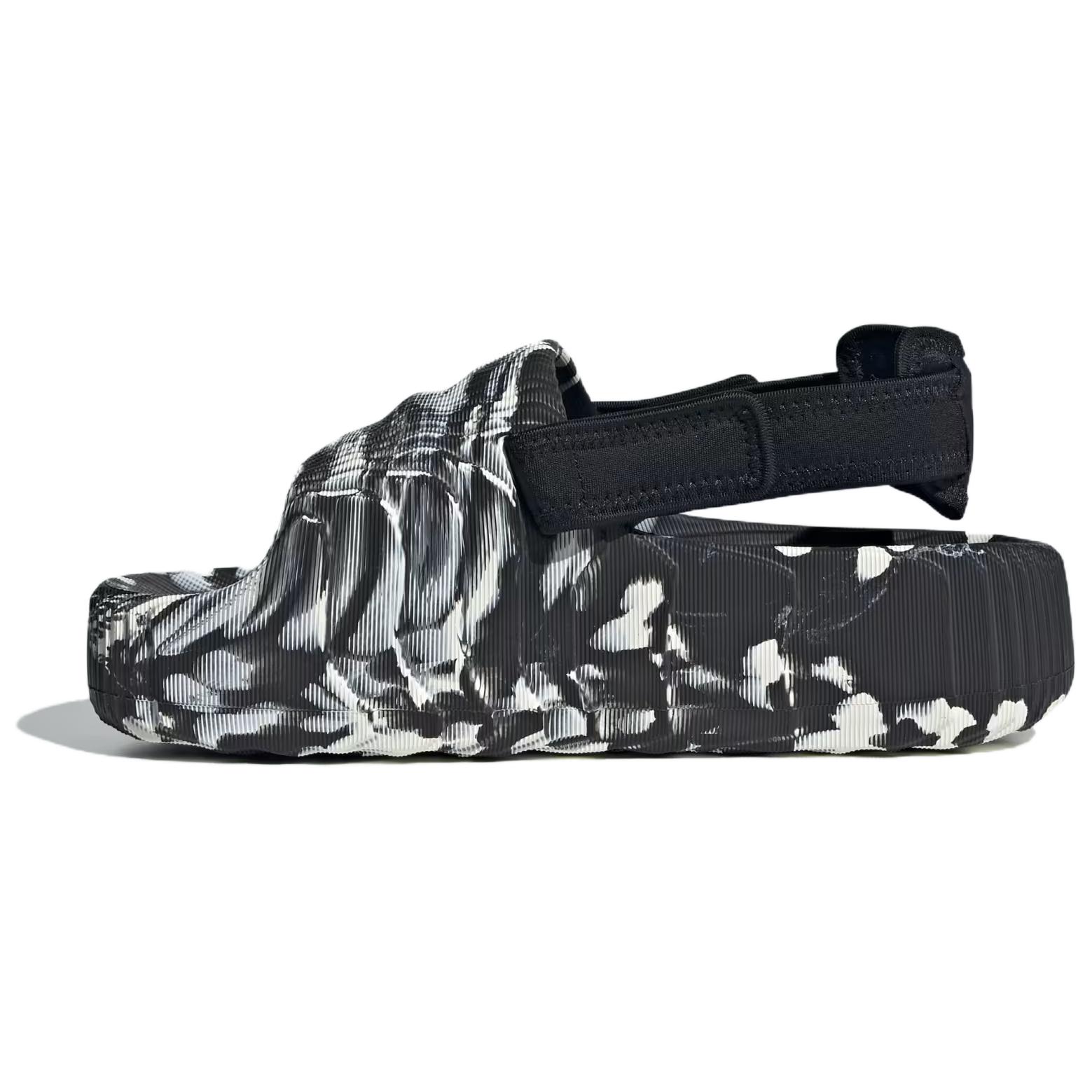 Adidas Originals ADILETTE 22 XLG One Strap Sandals Women's Black White