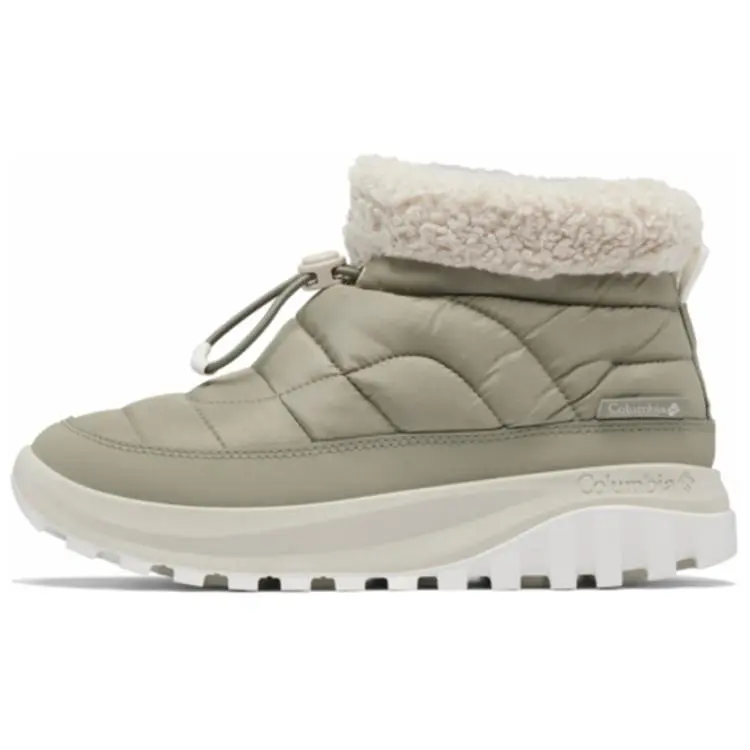 Columbia SNOWKAT Thermal Slip Resistant Short Snow Boots Women's Green
