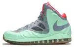 Nike Hyperposite Christmas Comfortable Cushioning High top Basketball Shoes Men's Red