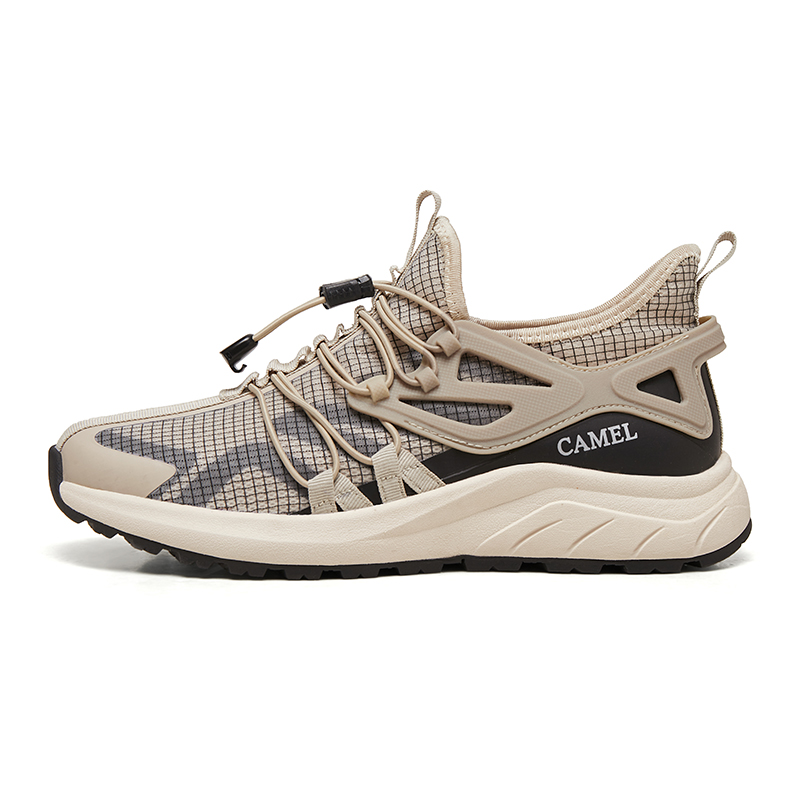 CAMEL Slip Resistant Cushioning Abrasion Resistant Low top Hiking Shoes Men’s
