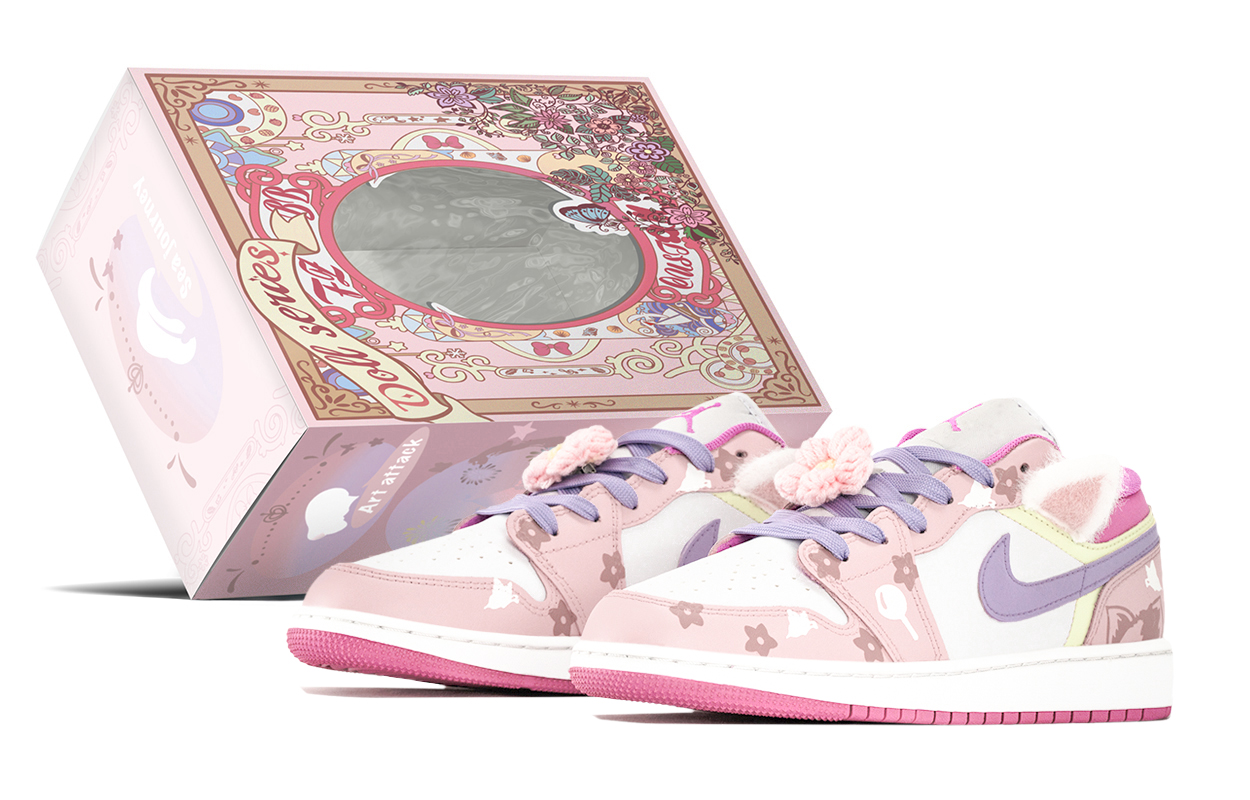 Jordan Air Jordan 1 Low Slip Resistant, Abrasion Resistant, Lightweight Slip Resistant, Abrasion Resistant, Lightweight