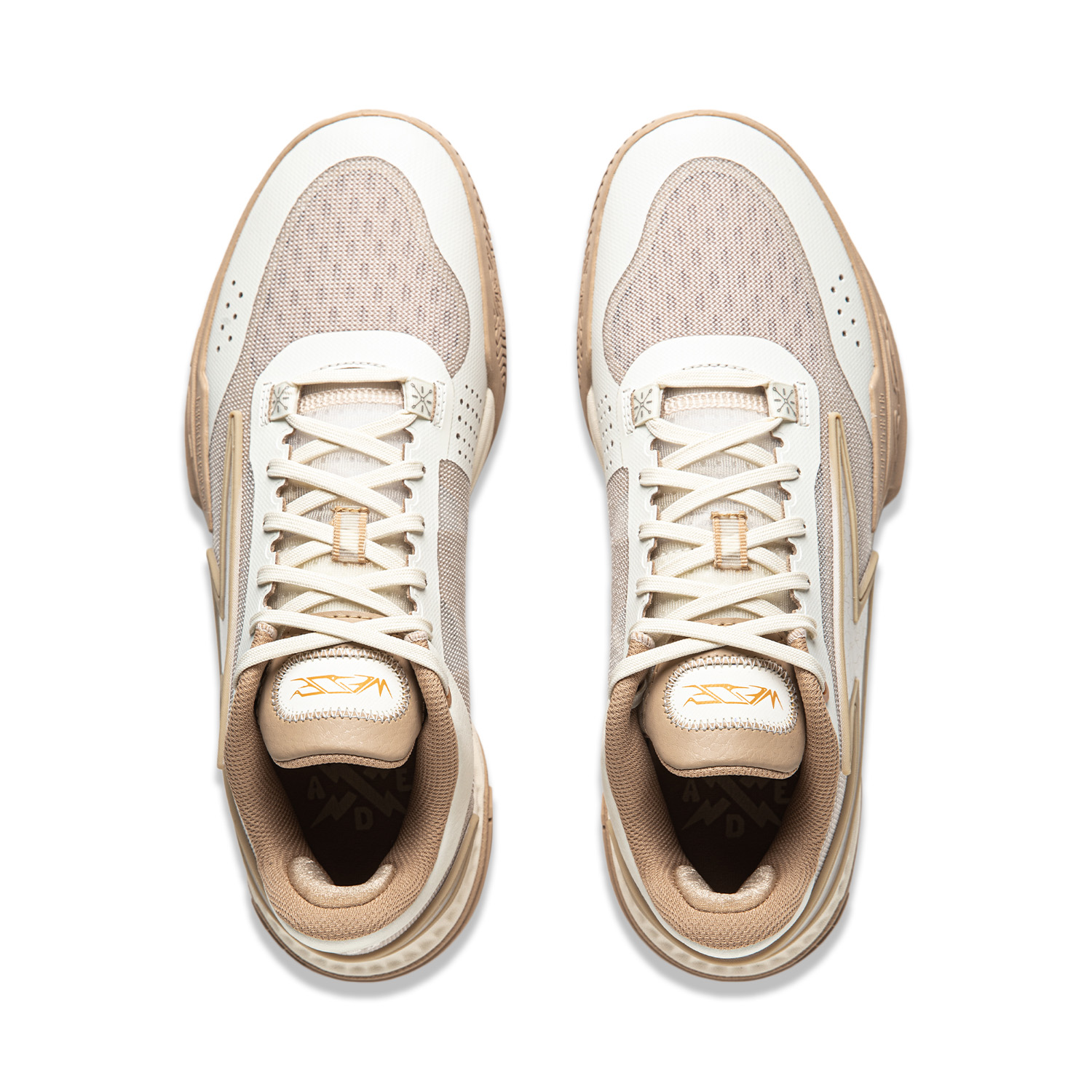 Li Ning Lightning Low top Basketball Shoes Men’s Ecru