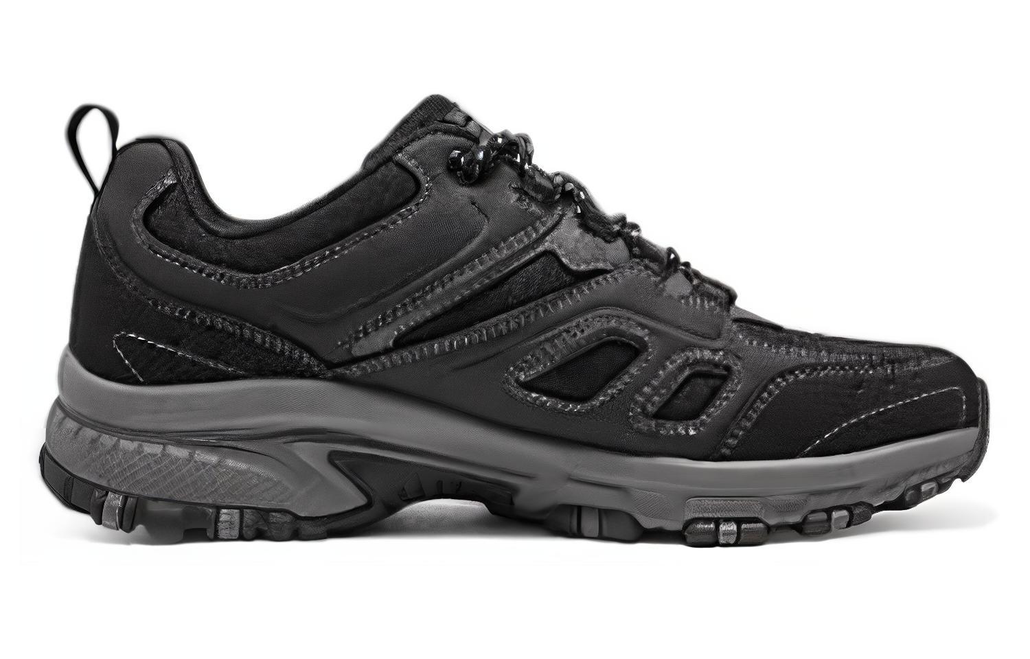 Skechers Cyan Mountain Lace Up Cushioning, Wear Resistant Low top Mountaineering Shoes Women’s Charcoal Gray