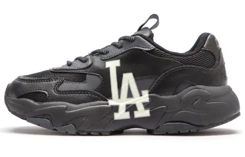 MLB Big Ball Chunky Textile, Artificial Leather Abrasion Resistant Height Increasing Low top Chunky Sneakers Unisex