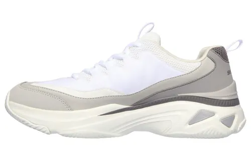 Skechers Energy Racer Low Top Running Shoes Grey/White