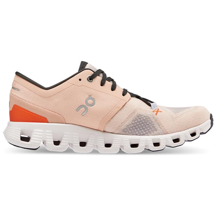 On Running Cloud X 3 Rose Sand Women’s