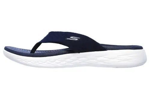 Skechers ON THE GO 600 Sunny Flat Slide Slippers Women's Marine Blue