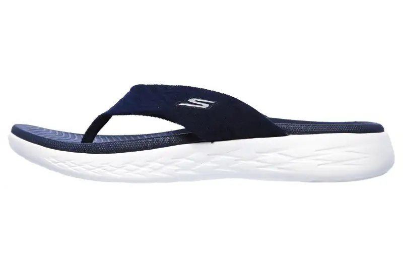 Skechers ON THE GO 600 Sunny Flat Slide Slippers Women's Marine Blue