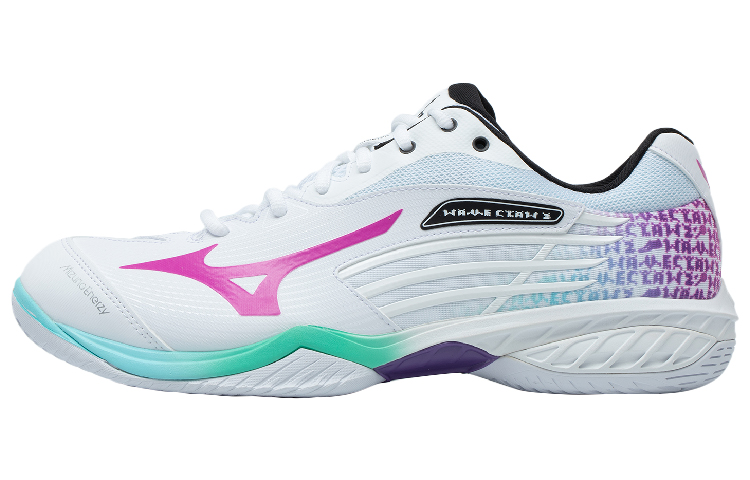 Кроссовки Mizuno WAVE CLAW 2 (бело-фиолетовые)