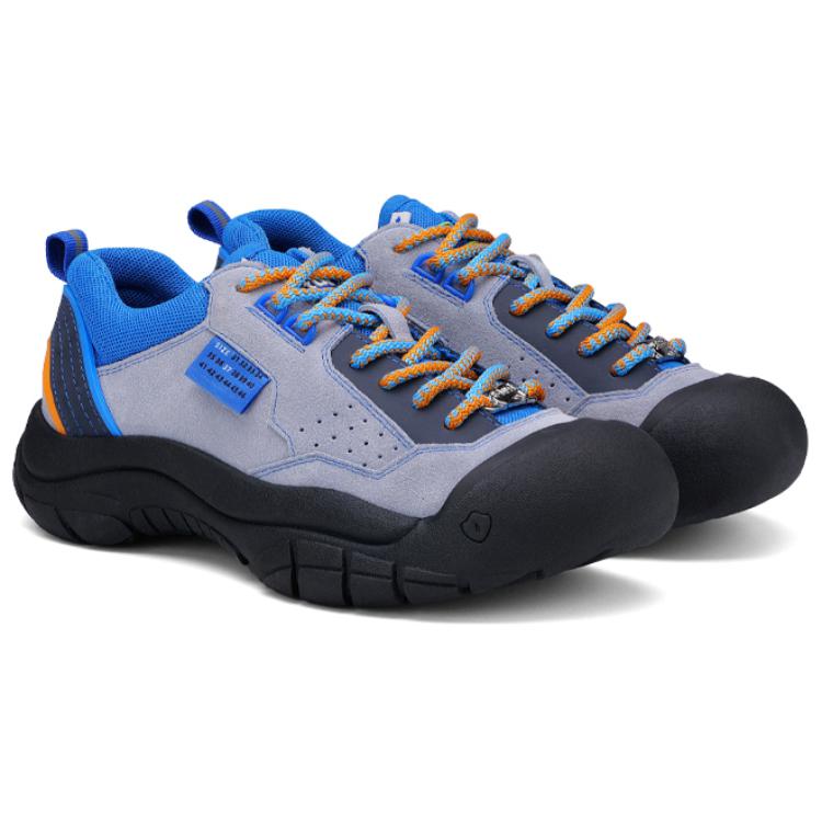 STUCKB Stabi Cow Suede Slip Resistant Slip Resistant Low top Mountaineering & Hiking Shoes Unisex Caribbean Sea