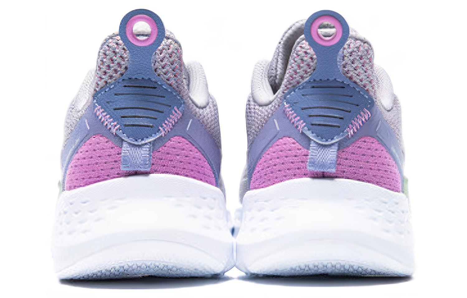 361° Volcano Cushioning Slip Resistant Low top Training Shoes Women’s Gray Purple