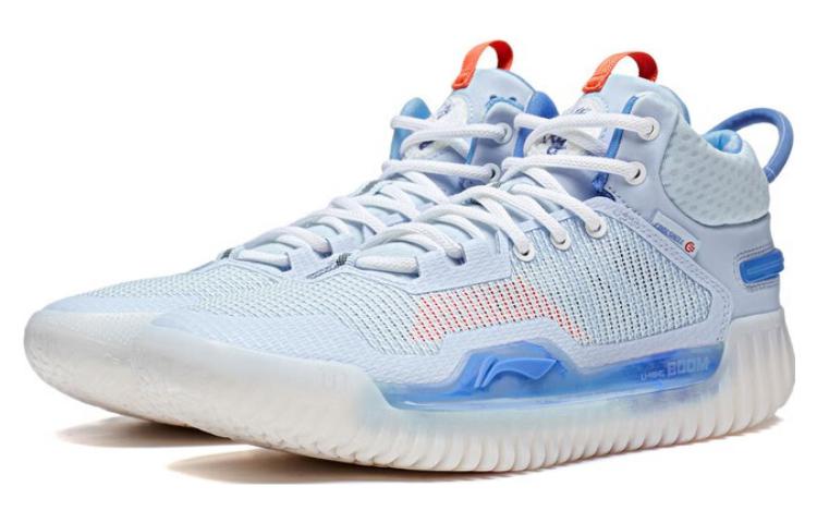 Li Ning Badfive 3 Comfortable Textile, Synthetic Leather Slip Resistant And Breathable Mid top Basketball Shoes Men’s