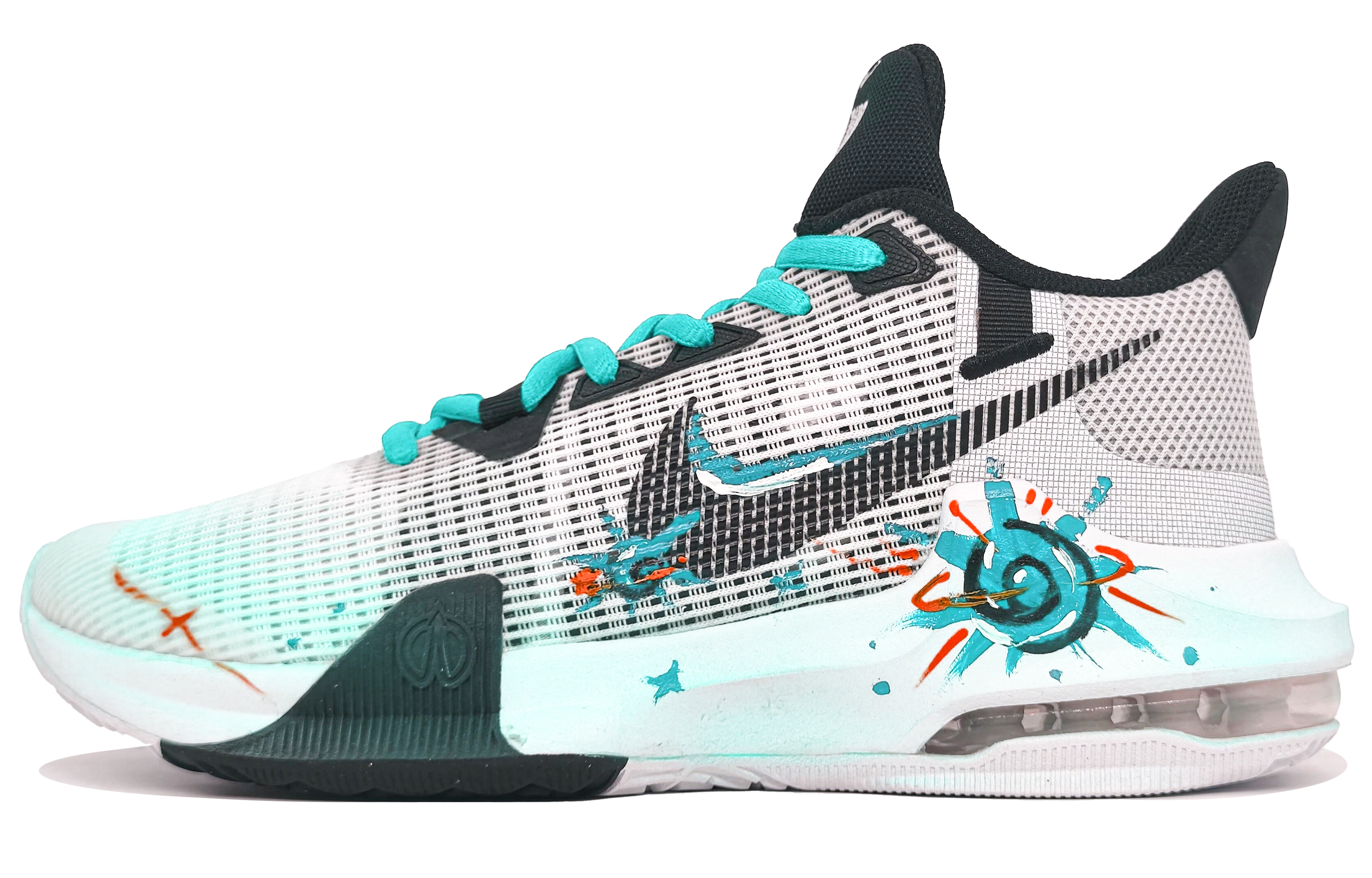 Nike Air Max Impact 3 Slip Resistant Abrasion Resistant Low top Basketball Shoes Men’s Aurora Blue