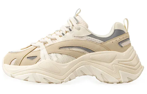 FILA Fishbone Fusion Feile Trendy Brand Abrasion Resistant Height Increasing Low top Chunky Sneakers Women's