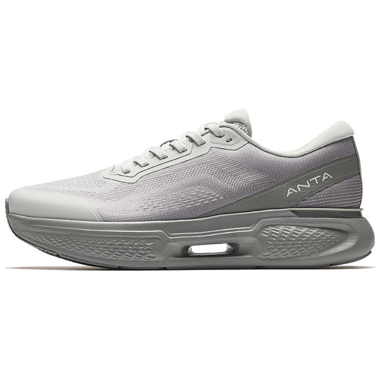 Anta Divine Run 11 Slip Resistant And Breathable Low top Training Shoes Men’s Gray