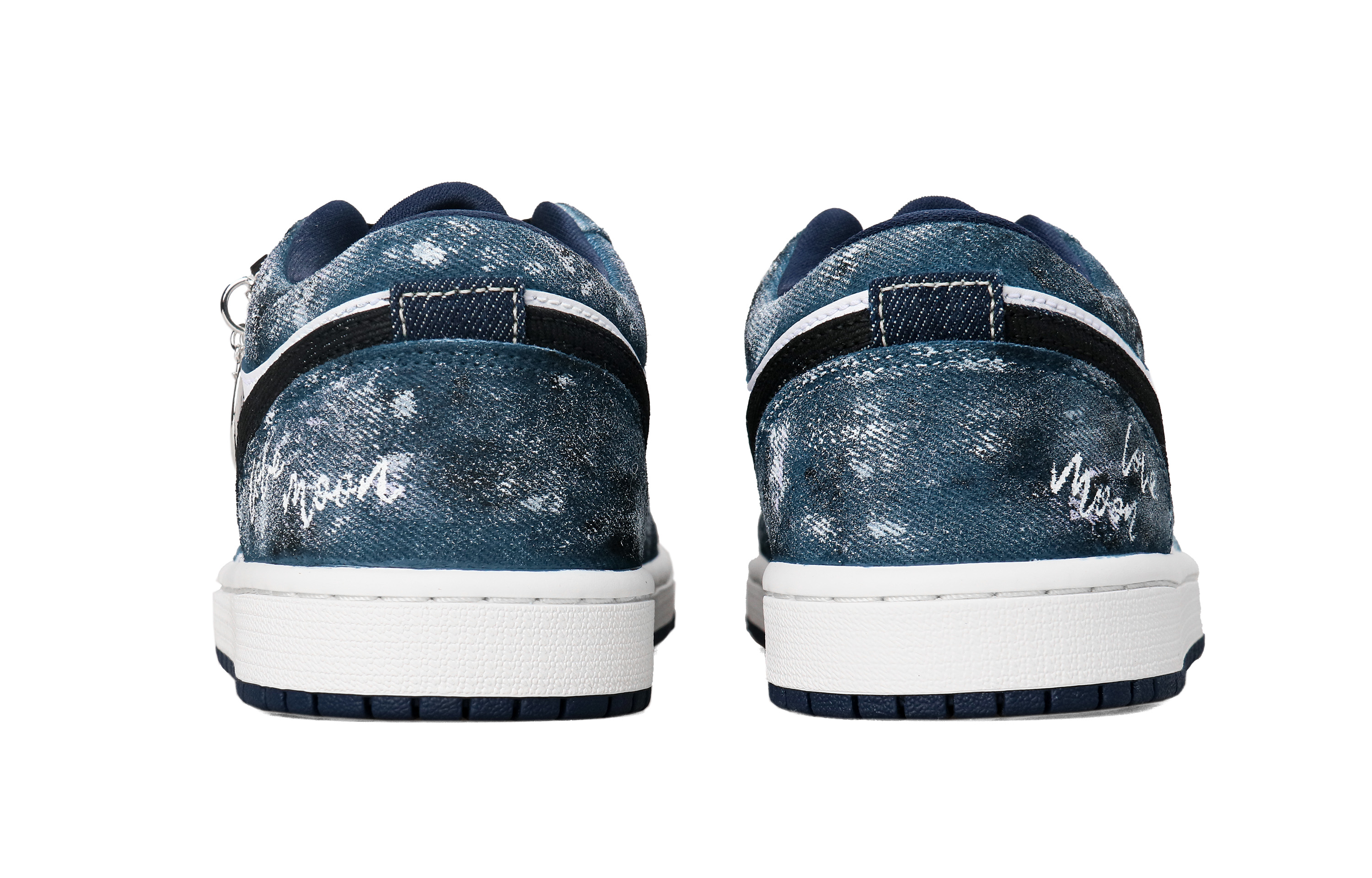 Jordan Air Jordan 1 Extreme Custom, Starlight Curtain Abrasion Resistant Abrasion Resistant Low top