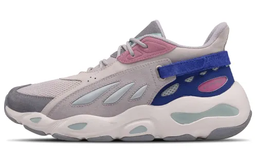 Li Ning Butterfly Low top Chunky Sneakers Women's Gray Pink Blue
