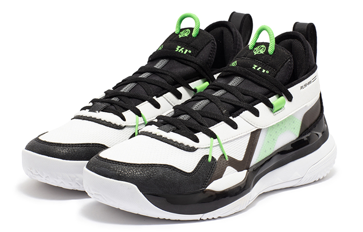 361° Burning Fight 3.0 Mesh, Synthetic Leather Cushioning Abrasion Resistant Breathable Low top Basketball Shoes Men’s
