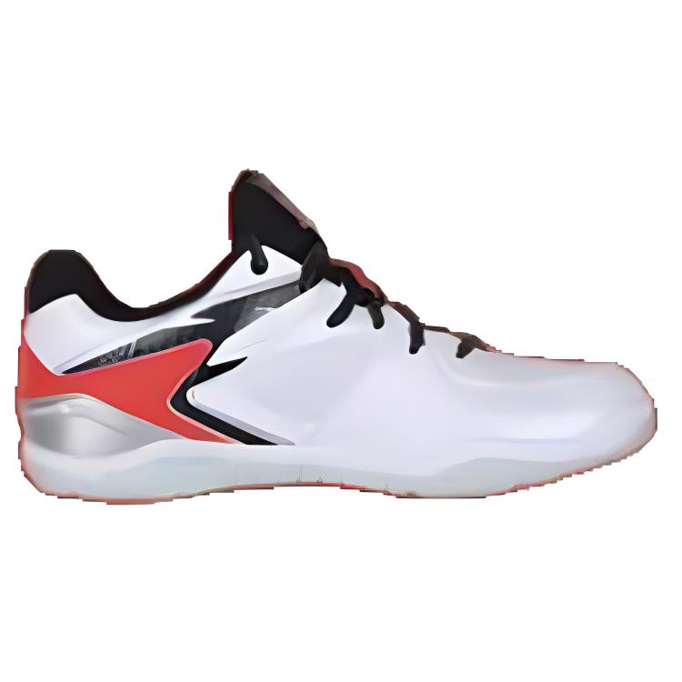 VICTOR Cushioning Breathable Balance Low top Badminton Shoes Unisex White Black