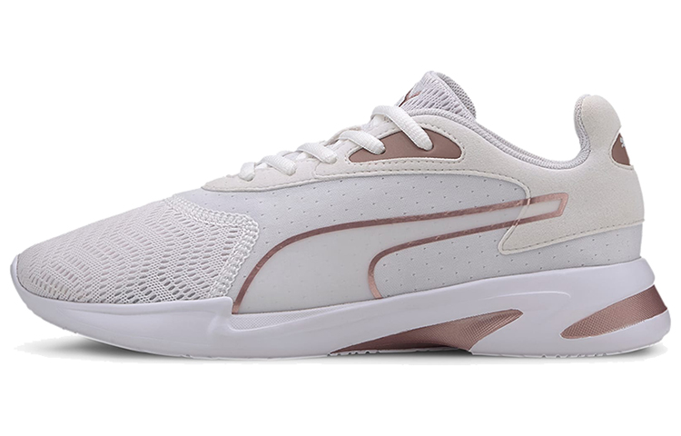PUMA Jaro Tennis Shoes Women's Low Top Rose Gold/Khaki/Gray