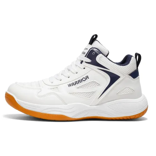 Warrior daily training sneakers, autumn and winter fashionable casual shoes, soft and elastic comfortable jogging shoes, thick soles for heightening, low-top laces, badminton shoes, men's style
