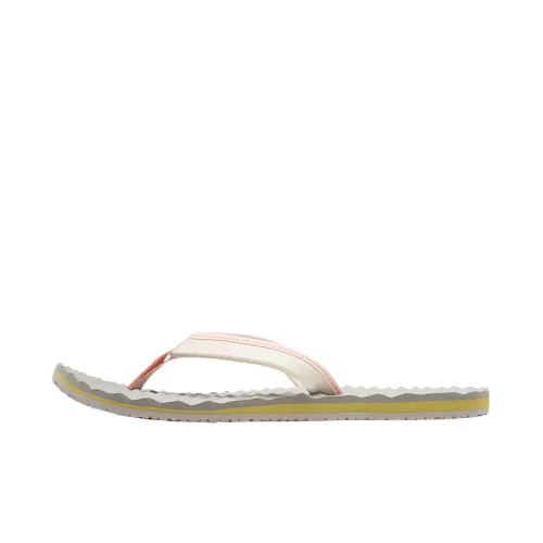 THE NORTH FACE Abrasion Resistant Flip Flops Women's White Gray