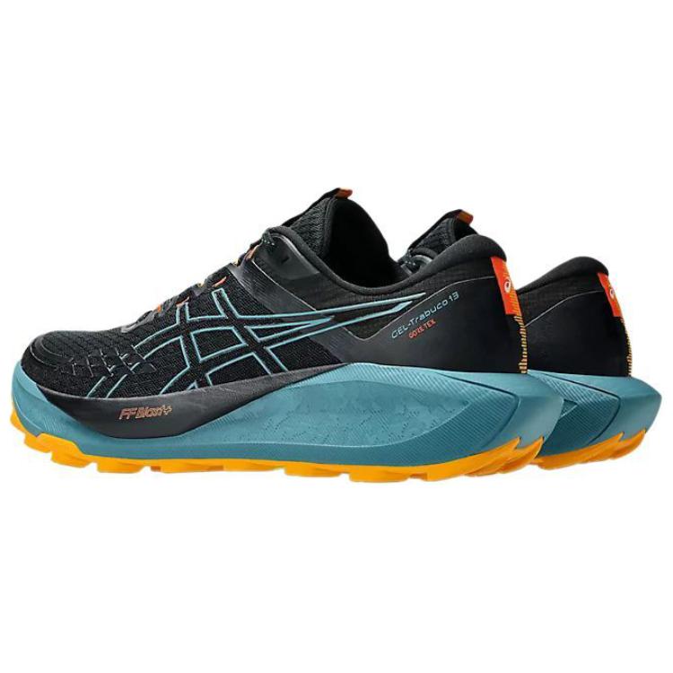 ASICS Gel Trabuco 13 Gore Tex Black Atlantis Blue